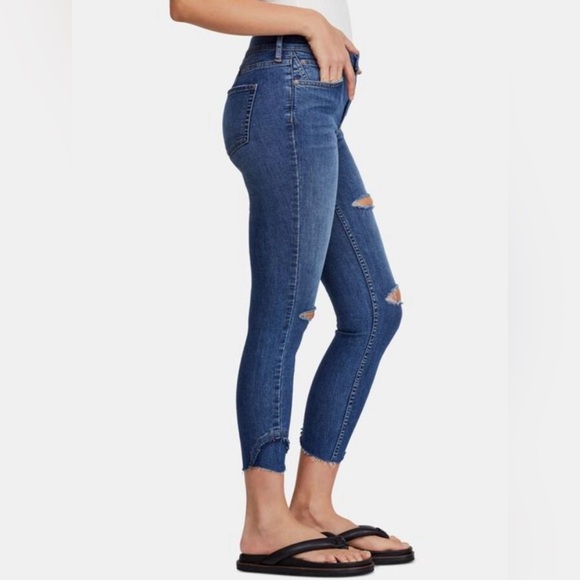 Free People jeans sunny distressed woman’s size 27 - Picture 3 of 10